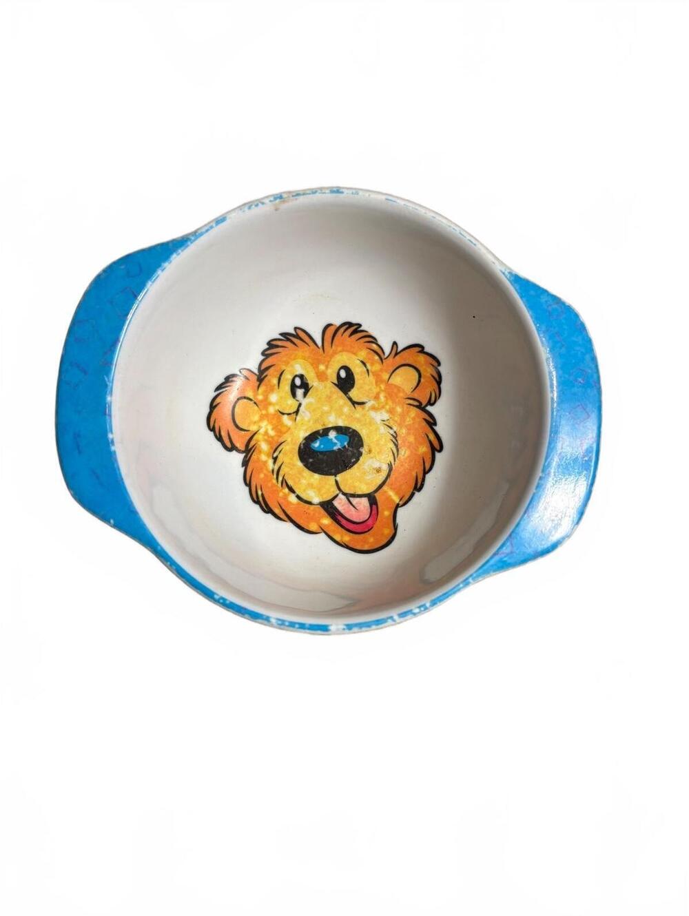 Rare 90’s Vintage Bear in The Big Blue House Toddler bowl